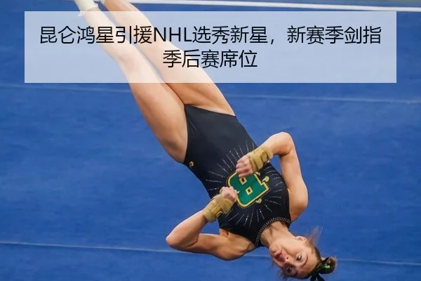 昆仑鸿星引援NHL选秀新星，新赛季剑指季后赛席位